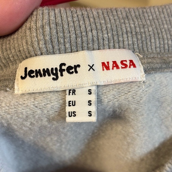 Gray NASA Cropped Sweatshirt Jennyfer Small - Picture 4 of 9